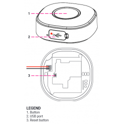 Shelly button 1multi clicks wifi switch for home automation 0