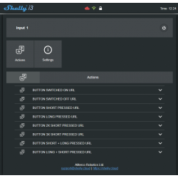 Shelly i3 3 multi clicks wifi switches for home automation 2