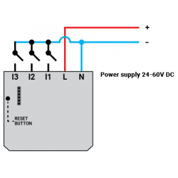Shelly i3 3 multi clicks wifi switches for home automation