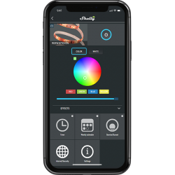 Shelly rgbw2 color dimmer wifi 12 24vdc 4